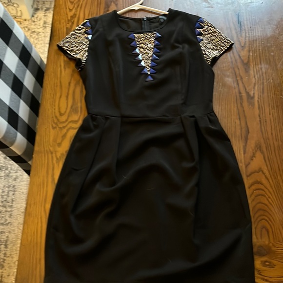Black embellished mini dress - Picture 1 of 6